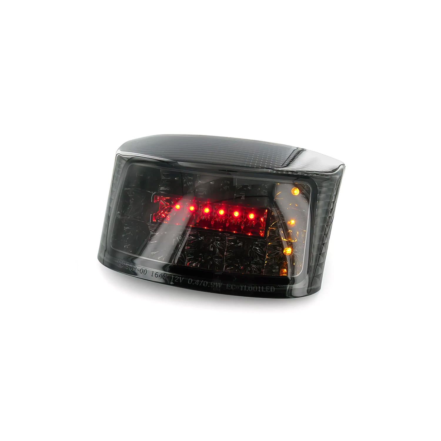 Galinė lempa STR8 BLACK LINE su LED posūkiais YAMAHA BW'S, MBK BOOSTER