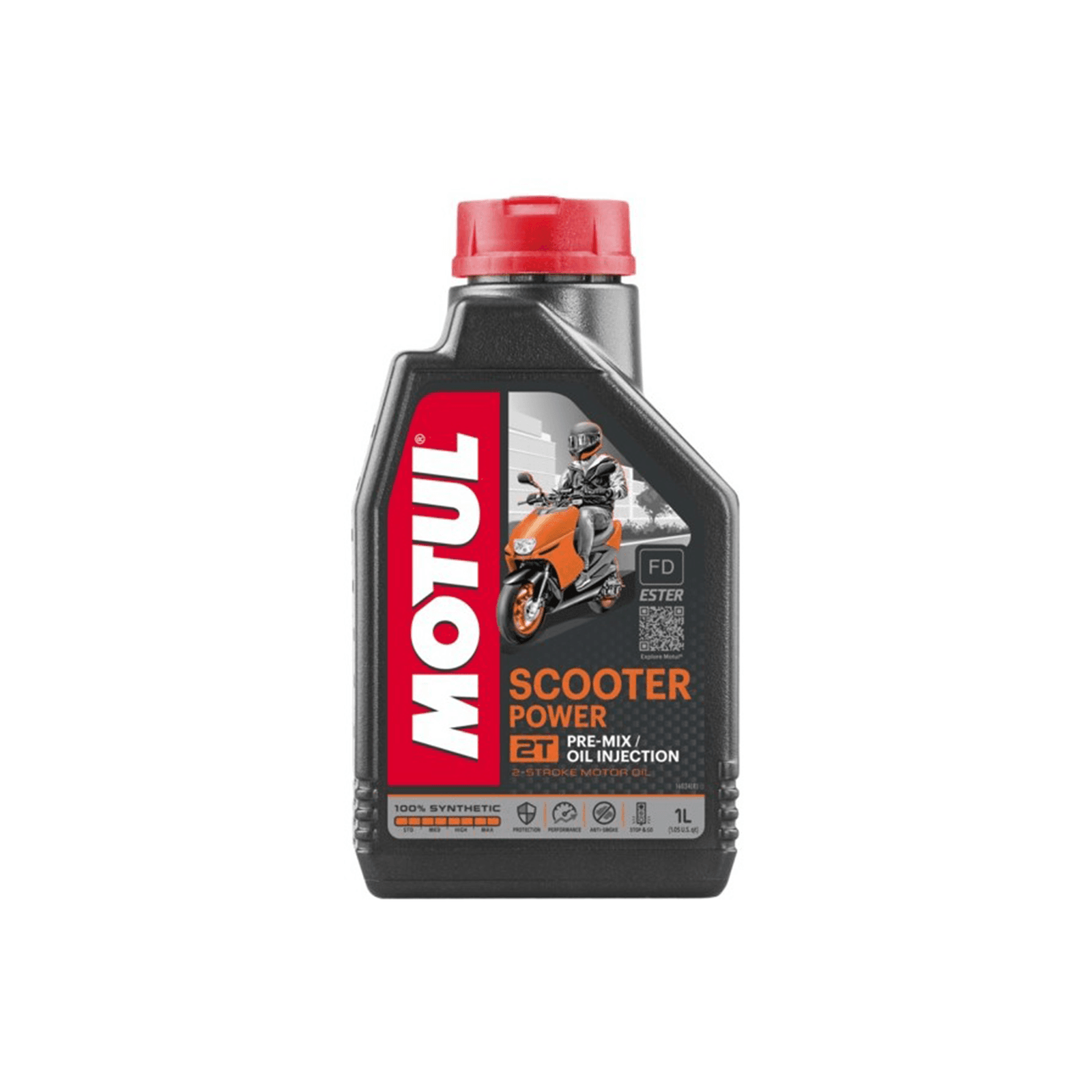 Pilnai sintetinis tepalas MOTUL SCOOTER POWER 2T 1L